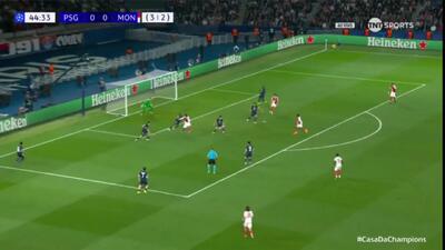  ویدیو: گل اول موناکو به پاری سن ژرمن توسط مگنس آکلیوش