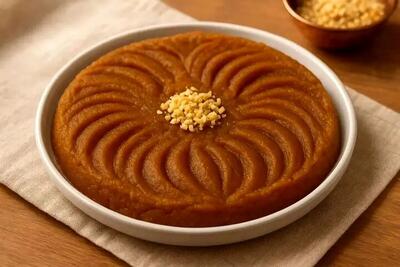  حلوای اوماج ؛ خوشمزه ای ویژه برای افطار