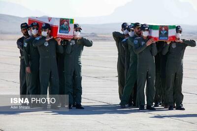  مراسم تشیع شهدای حادثه سقوط بالگرد هوانیروز - اصفهان