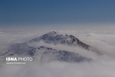  برف و باران و سرما در کوهستان‌های کشور