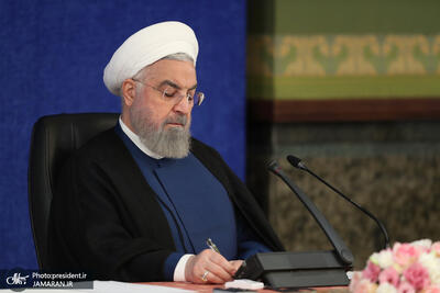  ️پیام تسلیت حسن روحانی در پی درگذشت آیت‌الله امام جمارانی