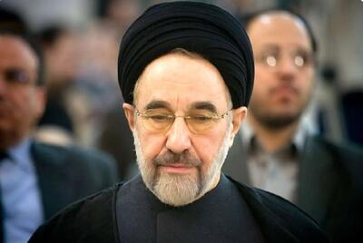  سید محمد خاتمی به منزل مرحوم امام جمارانی رفت+ عکس