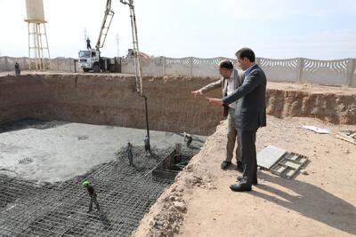  نظارت میدانی معاون استاندار بر روند احداث مجتمع آموزشی و رفاهی کارگران استان یزد
