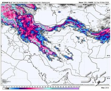 سامانه بارشی قوی در راه است/ بارش برف و باران در این مناطق قطعی است - مجله اینترنتی کولاک