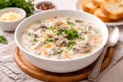  طرز تهیه سوپ شیر پیش غذای خوشمزه؛ انتخابی لطیف و مجلسی برای هر سفره