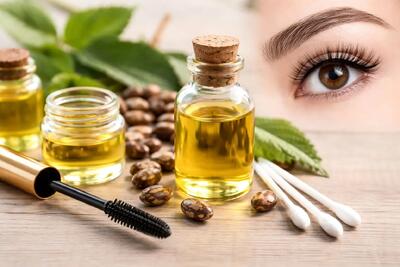  خواص روغن کرچک برای مژه و ابرو؛ روش اصولی تقویت و افزایش رشد طبیعی