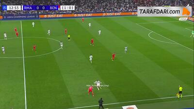  گل رافا سیلوا به رئال مادرید (رئال مادرید 0-1 بنفیکا) - پارس فوتبال