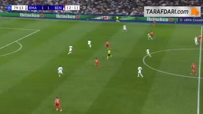  تکرار رقص و خوشحالی گل بازی رفت؛ گل وینیسیوس جونیور به بنفیکا (رئال مادرید 2-1 بنفیکا) - پارس فوتبال