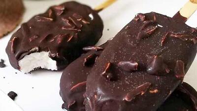  طرز تهیه بستنی مگنوم خانگی شیرینی تابستانی در خانه