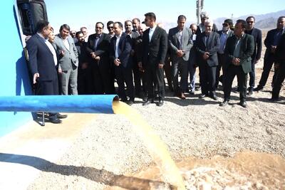  بهره‌برداری از طرح اضطراری تامین آب شهر زرند / آغاز عملیات خط انتقال آب دشتخاک