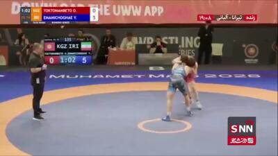  اولین طلای ایران کسب شد