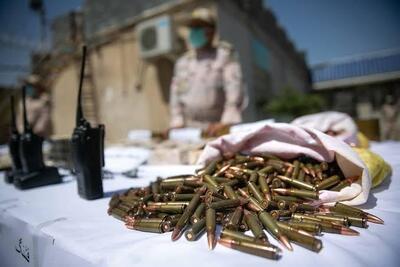  ۲۸۰۰ فشنگ جنگی در شهرستان شادگان کشف و ضبط شد