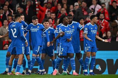  درآمد میلیونی رئال مادرید از پیروزی مقابل بنفیکا