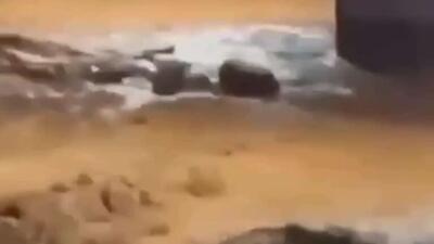  در جریان سیل شدید، تابوت‌هایی در خیابان‌های شهر اوبا برزیل شناور بودند