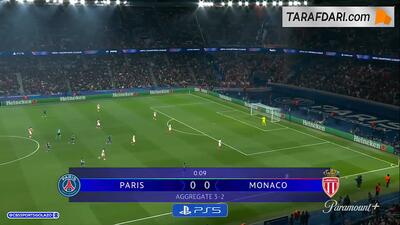  خلاصه بازی پاری سن ژرمن ۲-۲ موناکو (لیگ قهرمانان اروپا - ۲۶-۲۰۲۵)