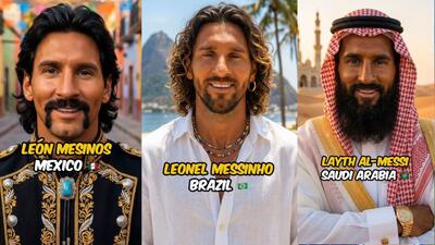  اگر لیونل مسی در کشورهای دیگر به دنیا آمده بود / از لیونل مسینیو و مسیکوف تا لیث المسی و لئوناردو مسینی