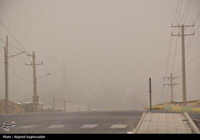  وزش باد شدید و خیزش گرد و خاک در چهارمحال و بختیاری - تسنیم