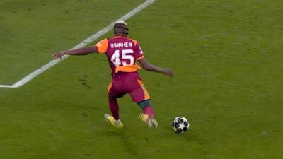  گل اول گالاتاسرای به یوونتوس (اوسیمن)