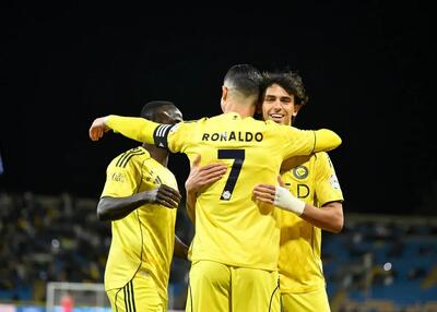  النصر با رونالدو بر تاج و تخت روشن نشست