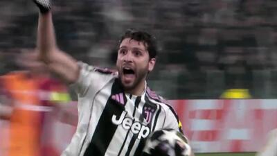  گل اول یوونتوس به گالاتاسرای (لوکاتلی)