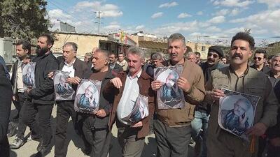  پیکر هنرمند کردستانی به خاک سپرده شد