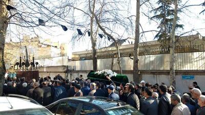  مراسم تشییع و خاکسپاری آیت‌الله امام‌جمارانی برگزار شد