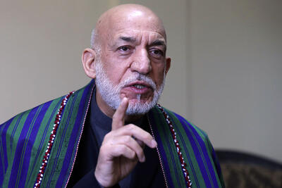  حامد کرزی: مردم افغانستان پاسخ زور را با شجاعت خواهند داد