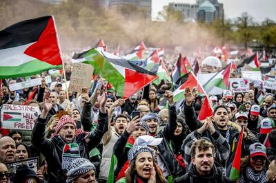  اکثریت جوانان آمریکایی حامی فلسطین شدند
