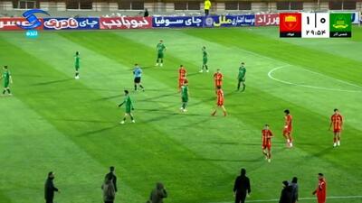  گل اول فولاد خوزستان به شمس آذر قزوین (احسان محروقی)
