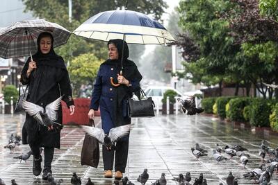  باران و برف در ۶ استان ایران