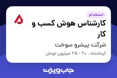  استخدام کارشناس هوش کسب و کار در شرکت پیشرو سوخت