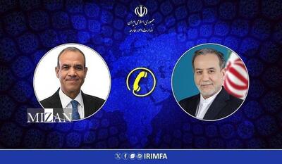  رایزنی عراقچی و همتای مصری درباره مذاکرات هسته‌ای
