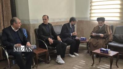  دیدار رئیس کل دادگستری آذربایجان غربی با نماینده ولی فقیه در استان 