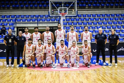  تیم ملی بسکتبال ایران مقابل اردن شکست خورد