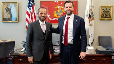  وزیر خارجه عمان جزئیات مذاکرات با آمریکا را به معاون ترامپ ارائه کرد