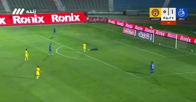  فیلم گل اول فجرسپاسی به استقلال  توسط مهدی شریفی  / استقلال1-1فجر سپاسی
