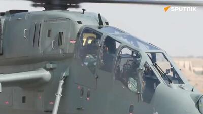  دروپادی مورمو، رئیس جمهور هند اولین رئیس دولتی شد که یک هلیکوپتر تهاجمی تولید داخل را هدایت کرد