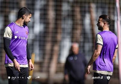  چهره‌های جنجالی در تمرین پرسپولیس