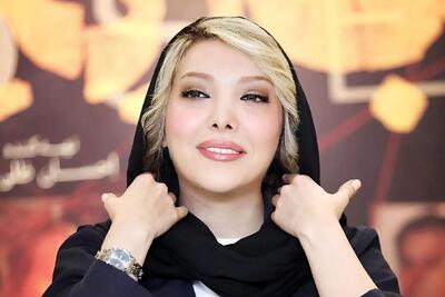  عکس: گریم خاص صدف اسپهبدی در پشت‌ صحنه یک نمایش