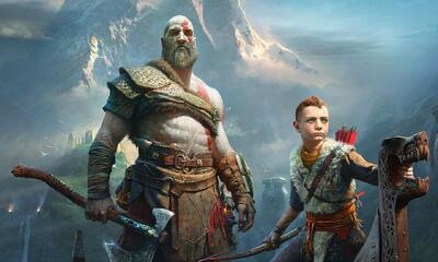  اولین تصویر رسمی از کریتوس و آترئوس در سریال God of War منتشر شد / عکس