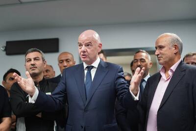  قدردانی جیانی اینفانتینو از مهدی تاج و ۲۱۱ فدراسیون عضو فیفا