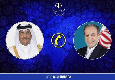  گفتگوی تلفنی عراقچی و همتای قطری - تسنیم