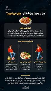  چرا با وجود روزه گرفتن، چاق می‌شویم؟