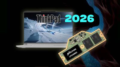  لنوو از نخستین لپ‌تاپ مبتنی بر حافظه LPCAMM2 رونمایی کرد