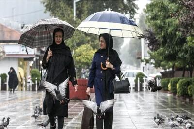  باران و برف در ۶ استان