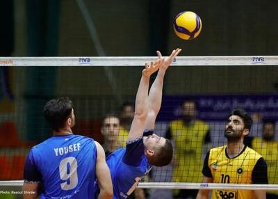  امیر غفور به تنهایی از تیم سابقش یک ست گرفت