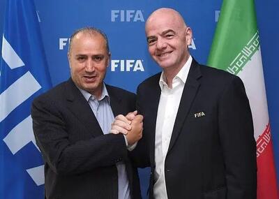  قدردانی رییس فیفا از همکاری همه‌جانبه ایران