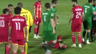  درگیری لک و نعمتی در جریان بازی!