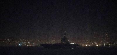  گزارش کانال ۱۵ اسرائیل از فرو رفتن ناو هواپیمابر جرالد فورد آمریکا در فاضلاب