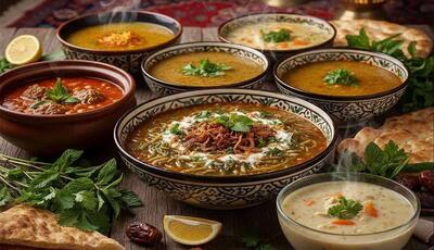  بهترین پیش غذای لطیف سفره افطار؛ در وعده افطار حتما آش بخورید